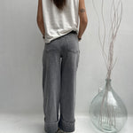 Jeans momfit con risvolto - Ofelia LAF320 GRIGIO OFELIA 