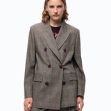 Giacca doppiopetto a quadri - Pinko 105617A3FF CYZ PINKO 