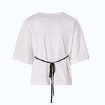 T-shirt con top in pizzo - Pinko 107155A3FL ZZ1 PINKO 