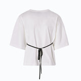 T-shirt con top in pizzo - Pinko 107155A3FL ZZ1 PINKO 