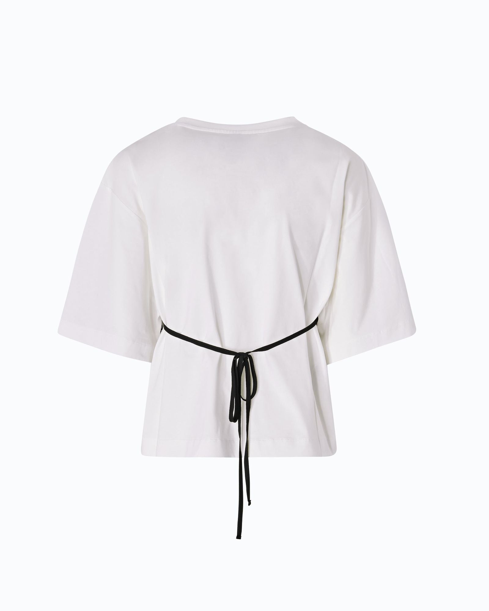 T-shirt con top in pizzo - Pinko 107155A3FL ZZ1 PINKO 