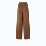 Pantalone palazzo in twill mano pesca - Pinko 107170A3F8 M10 PINKO 