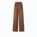 Pantalone palazzo in twill mano pesca - Pinko 107170A3F8 M10 PINKO 