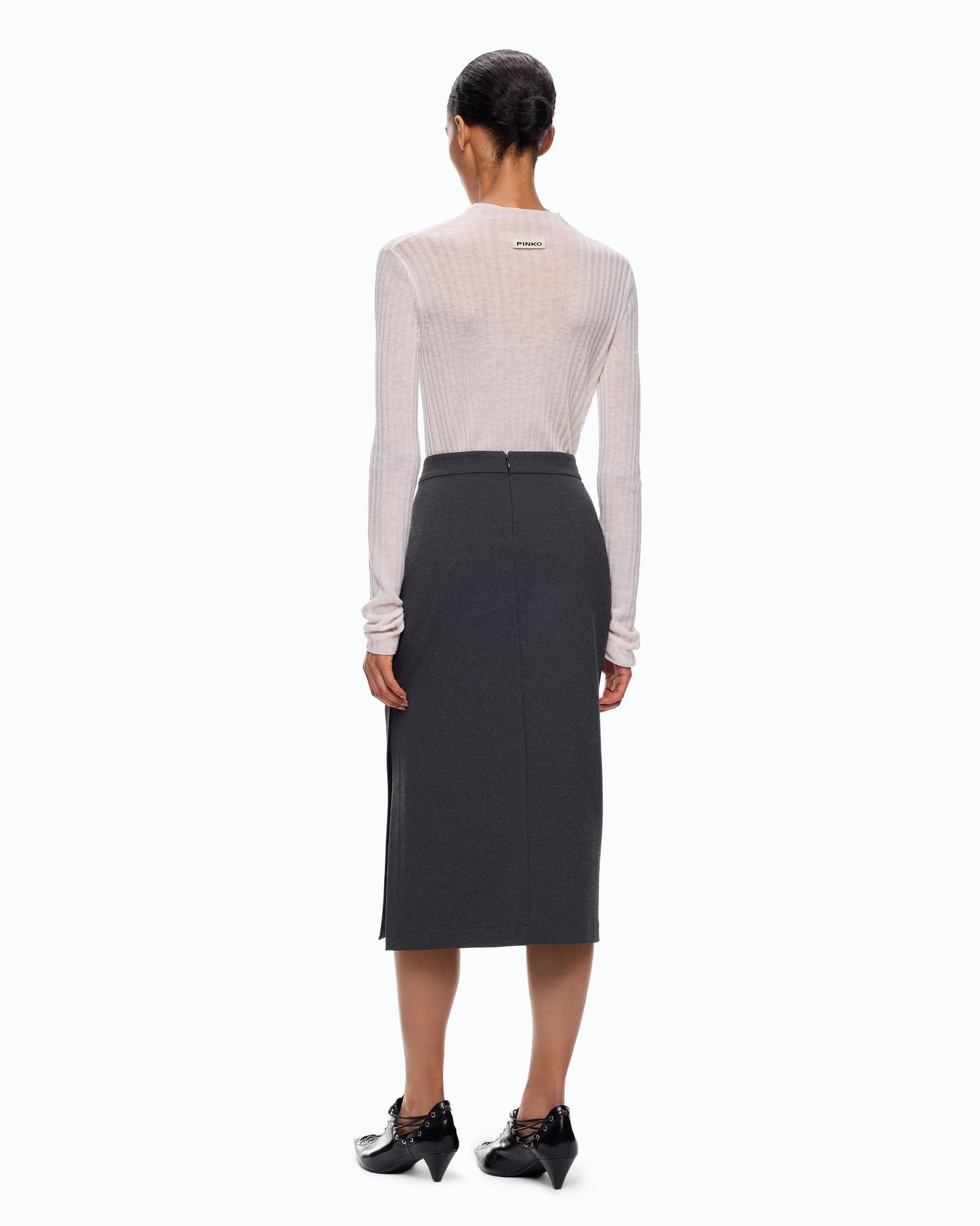 Gonna pencil in punto stoffa - Pinko 107229A3AH I76 PINKO 