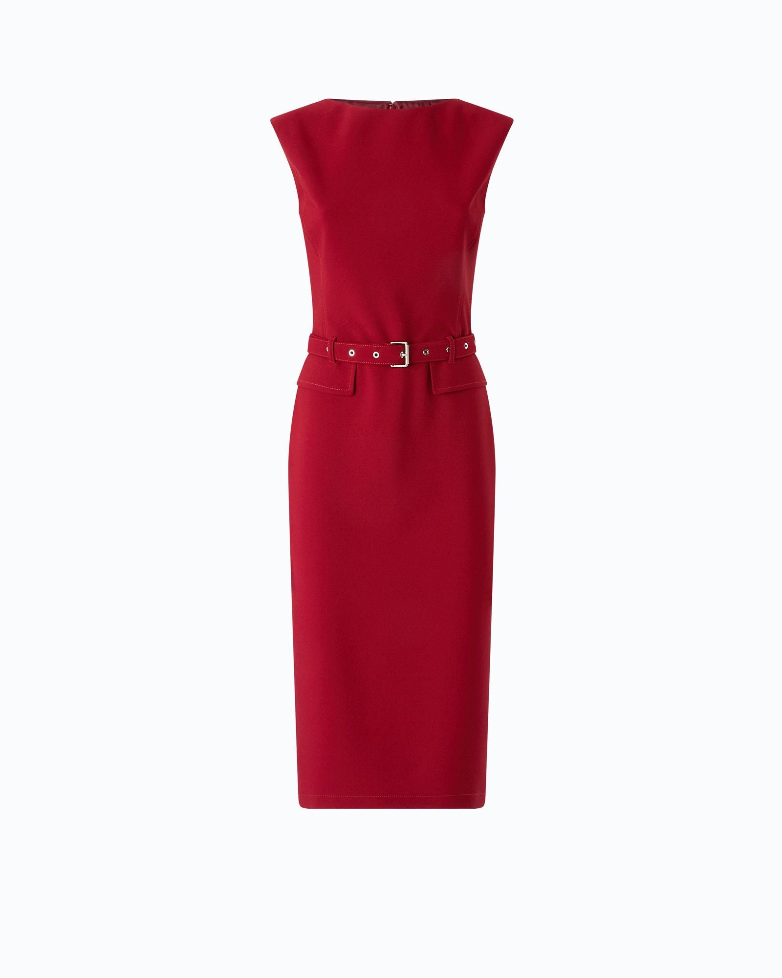 Abito midi a tubino con cintura - Pinko 107265A3DA R59 PINKO 