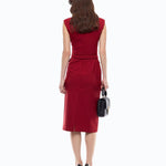 Abito midi a tubino con cintura - Pinko 107265A3DA R59 PINKO 