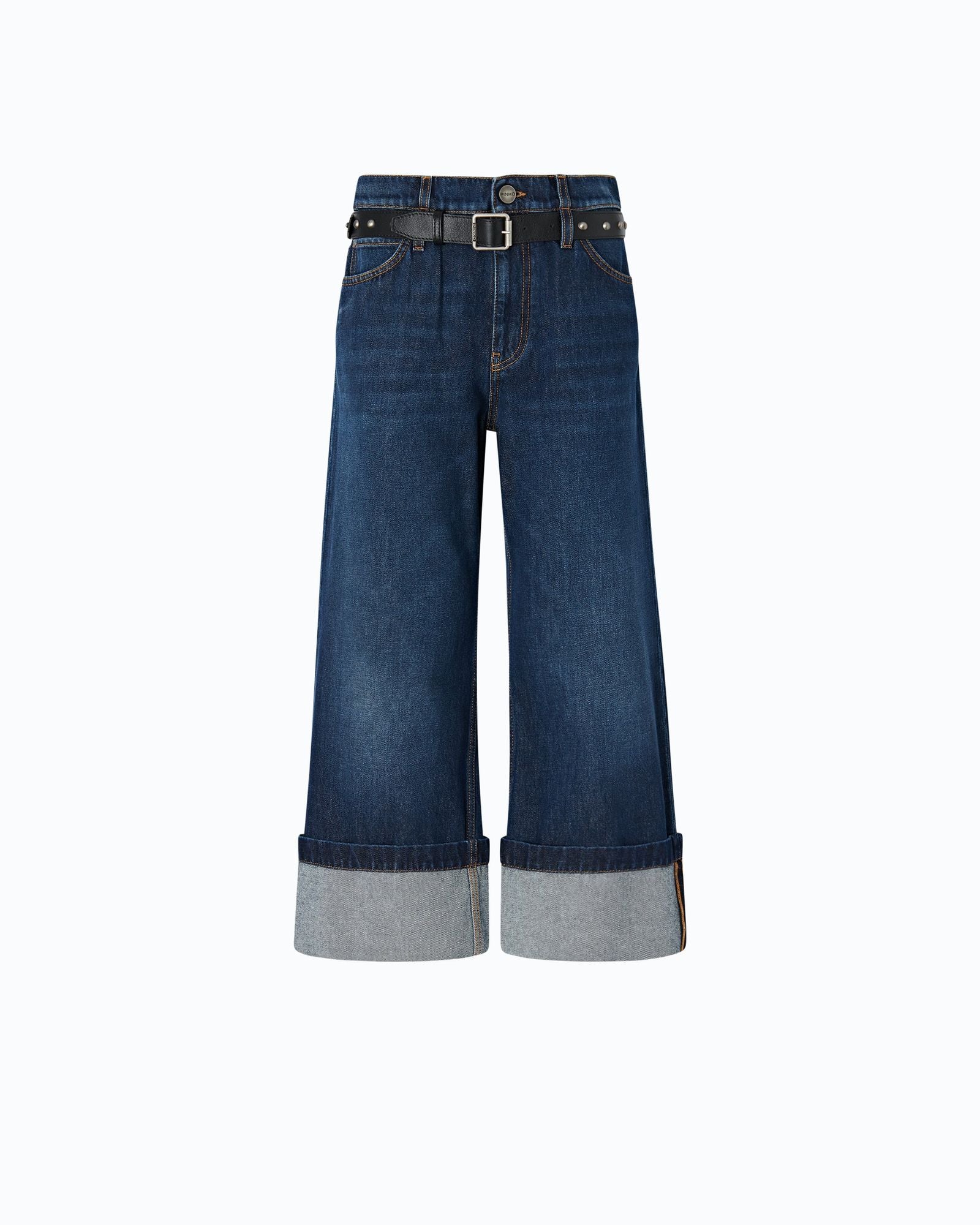 Jeans cropped con cintura - Pinko 107277A3HG PJB PINKO 