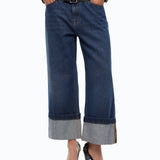 Jeans cropped con cintura - Pinko 107277A3HG PJB PINKO 