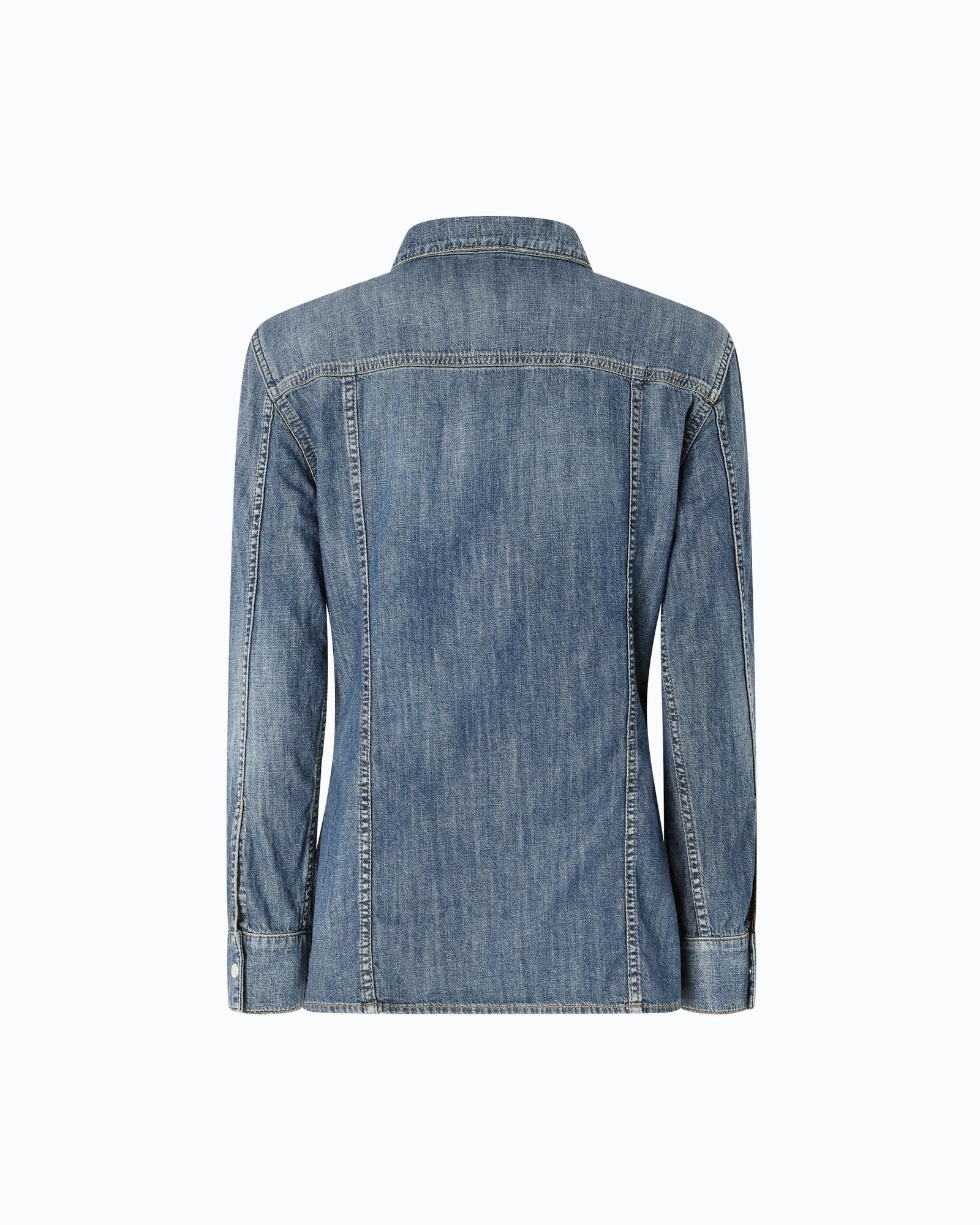 Camicia in denim con scoloriture - Pinko 107290A3HZ PJC PINKO 