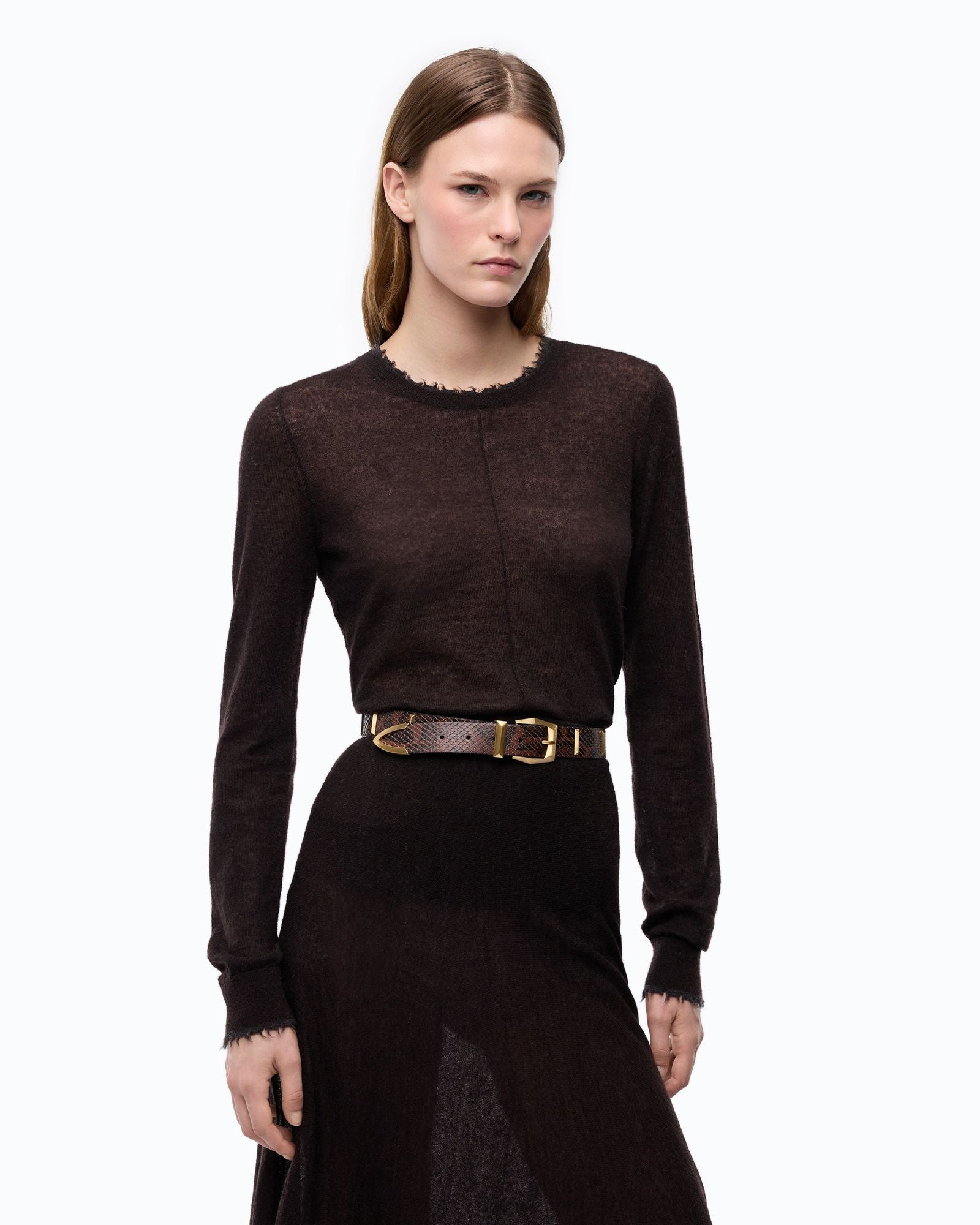 Maglia leggera in cashmere e lana - Pinko 107328A3IQ M05 PINKO 