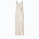 Abito lungo con logo rimovibile - Pinko 107375A3F8 C21 PINKO 