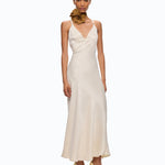 Abito lungo con logo rimovibile - Pinko 107375A3F8 C21 PINKO 