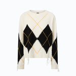 Maglia in cashmere con maxi rombi - Pinko 107377A3JE DZ0 PINKO 