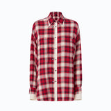 Camicia over con motivo check - Pinko 107383A3HJ RZ5 PINKO 