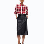 Camicia over con motivo check - Pinko 107383A3HJ RZ5 PINKO 