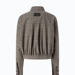 Giacca oversize motivo quadri - Pinko 107419A3FF CYZ PINKO 