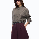 Giacca oversize motivo quadri - Pinko 107419A3FF CYZ PINKO 