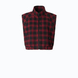 Gilet in tweed a quadri - Pinko 107440A3GN ZR4 PINKO 