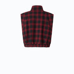 Gilet in tweed a quadri - Pinko 107440A3GN ZR4 PINKO 