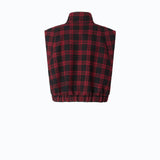 Gilet in tweed a quadri - Pinko 107440A3GN ZR4 PINKO 