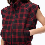 Gilet in tweed a quadri - Pinko 107440A3GN ZR4 PINKO 