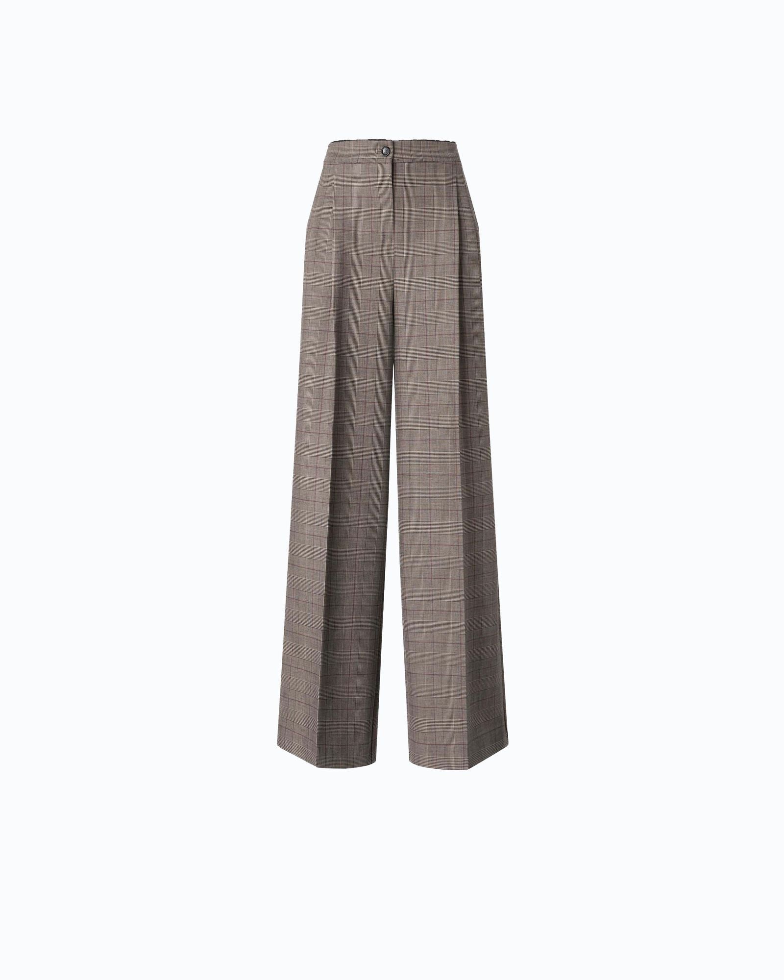 Pantalone ampio a quadri - Pinko 107476A3FF CYZ PINKO 