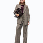 Pantalone ampio a quadri - Pinko 107476A3FF CYZ PINKO 