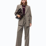 Pantalone ampio a quadri - Pinko 107476A3FF CYZ PINKO 
