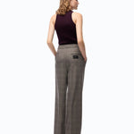 Pantalone ampio a quadri - Pinko 107476A3FF CYZ PINKO 