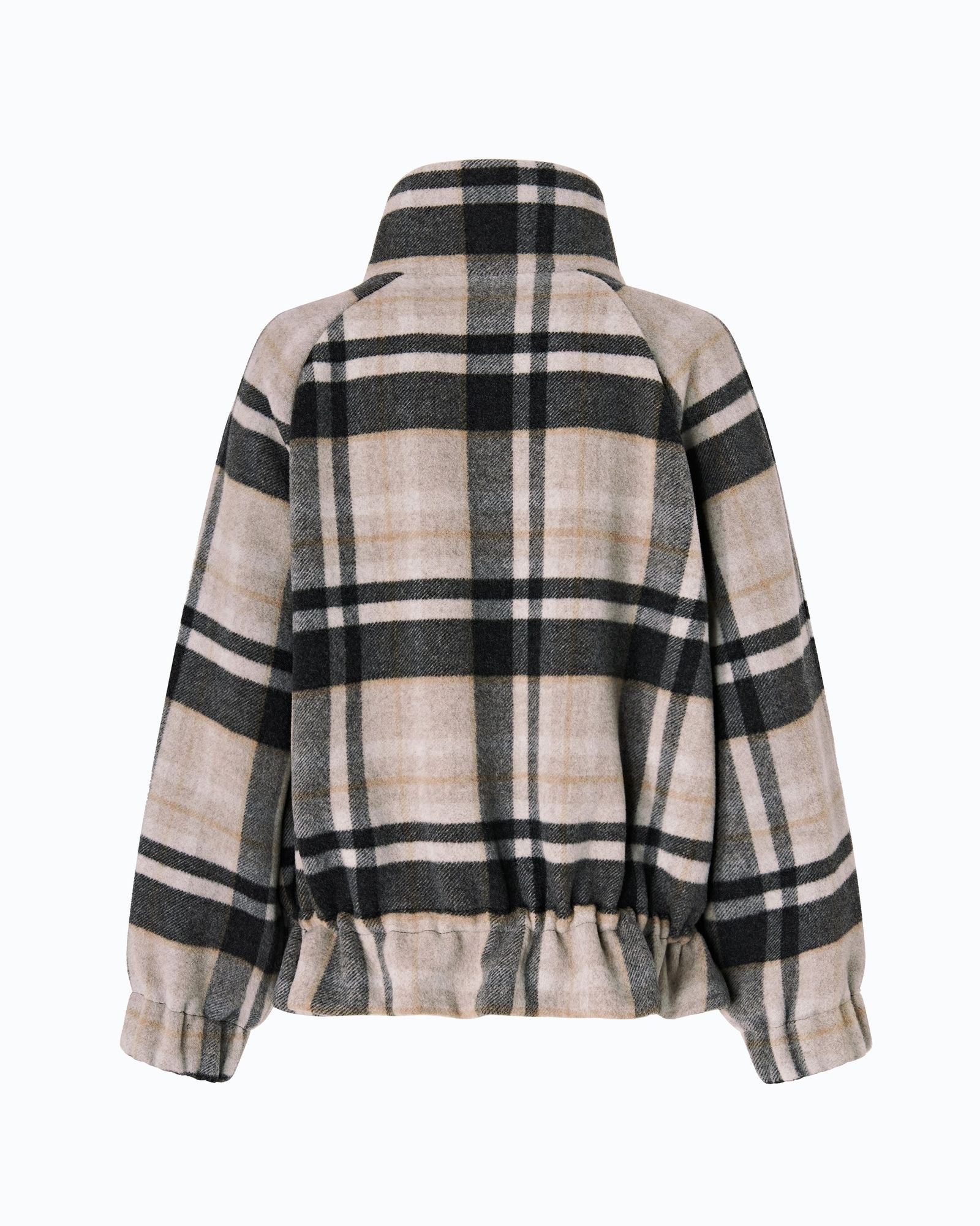 Caban con zip e fantasia check - Pinko 107523A3FW IC9 PINKO 