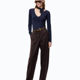 Maglia in lana con pizzo e fusciacca - Pinko 107775A3O1 G03 PINKO 