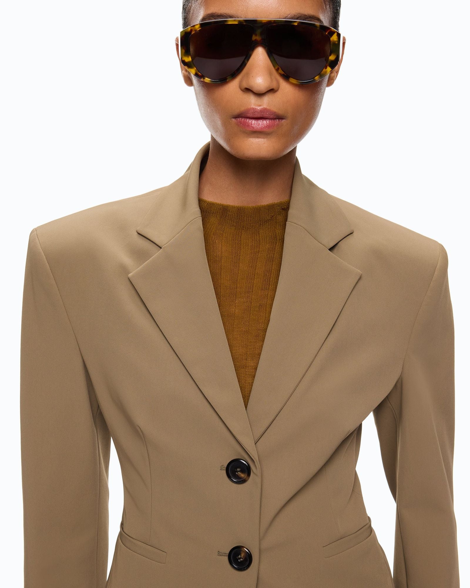 Blazer cropped slim fit - Pinko 107784A3MP V59 PINKO 