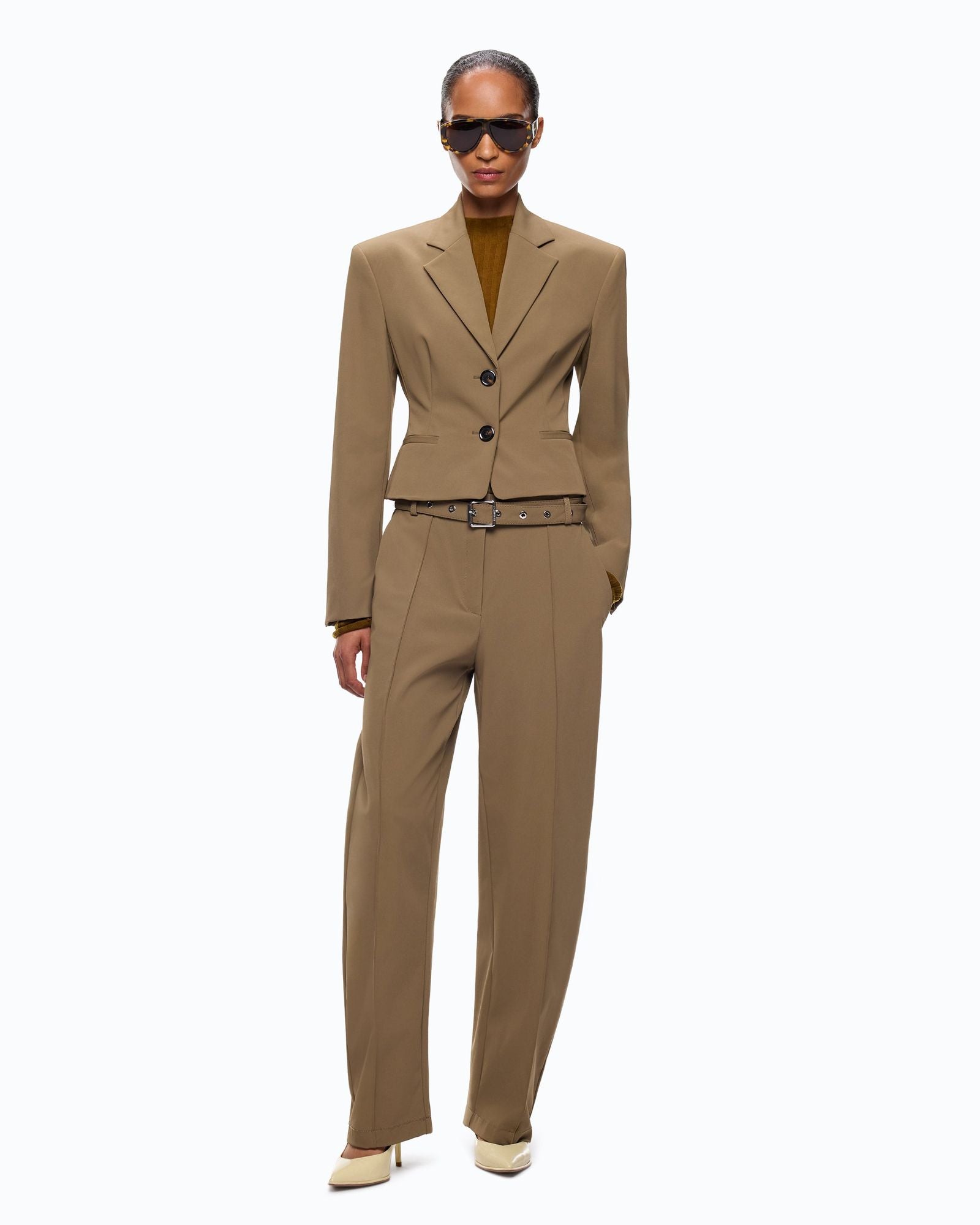 Blazer cropped slim fit - Pinko 107784A3MP V59 PINKO 
