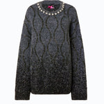 Maglione collo gioiello e paillettes - Pinko 107855A3OZ IZK PINKO 