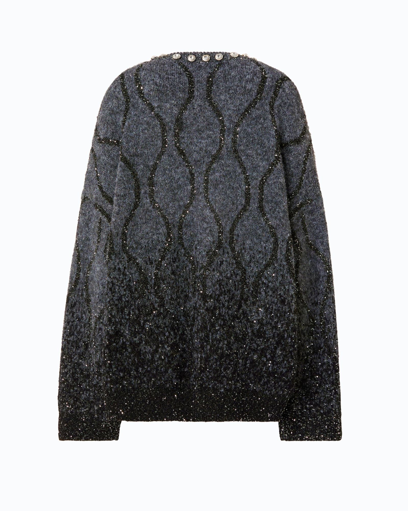 Maglione collo gioiello e paillettes - Pinko 107855A3OZ IZK PINKO 