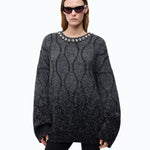 Maglione collo gioiello e paillettes - Pinko 107855A3OZ IZK PINKO 