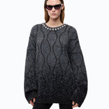 Maglione collo gioiello e paillettes - Pinko 107855A3OZ IZK PINKO 