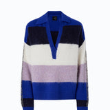 Polo in misto alpaca a righe - Pinko 107860A3P0 EY1 PINKO 