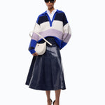 Polo in misto alpaca a righe - Pinko 107860A3P0 EY1 PINKO 