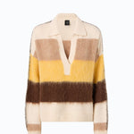 Polo in misto alpaca a righe - Pinko 107860A3P0 ZLF PINKO 
