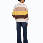 Polo in misto alpaca a righe - Pinko 107860A3P0 ZLF PINKO 