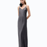 Abito lungo in satin - Pinko 107865A3LE Z99 PINKO 