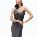 Abito lungo in satin - Pinko 107865A3LE Z99 PINKO 