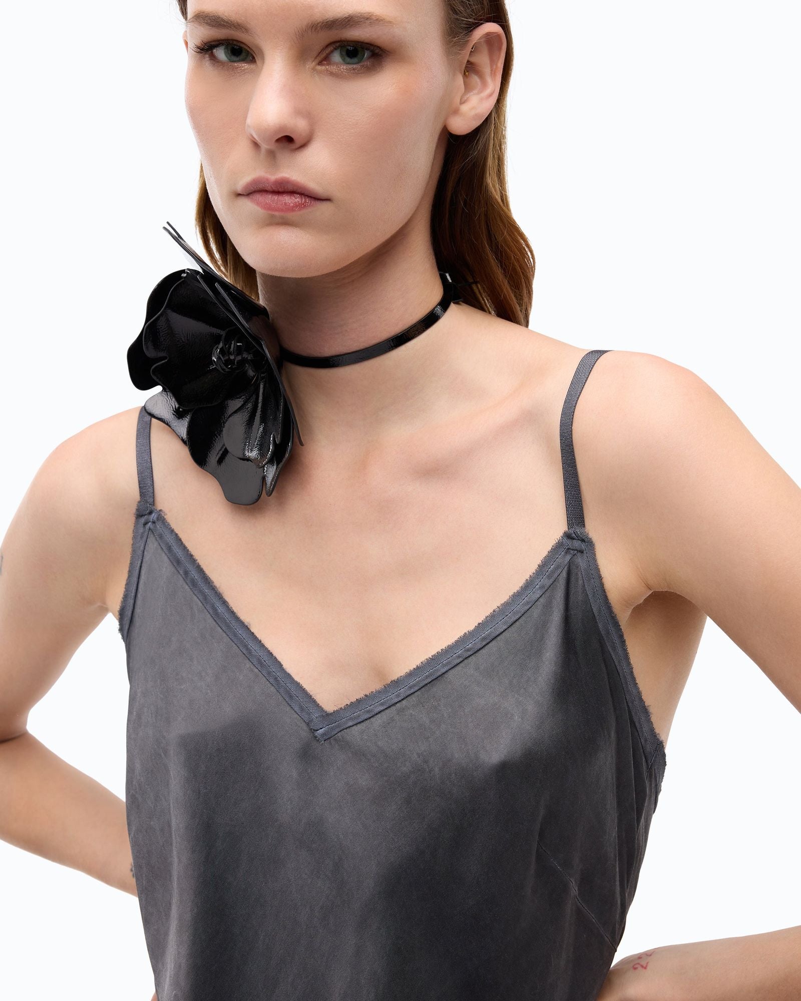 Abito lungo in satin - Pinko 107865A3LE Z99 PINKO 