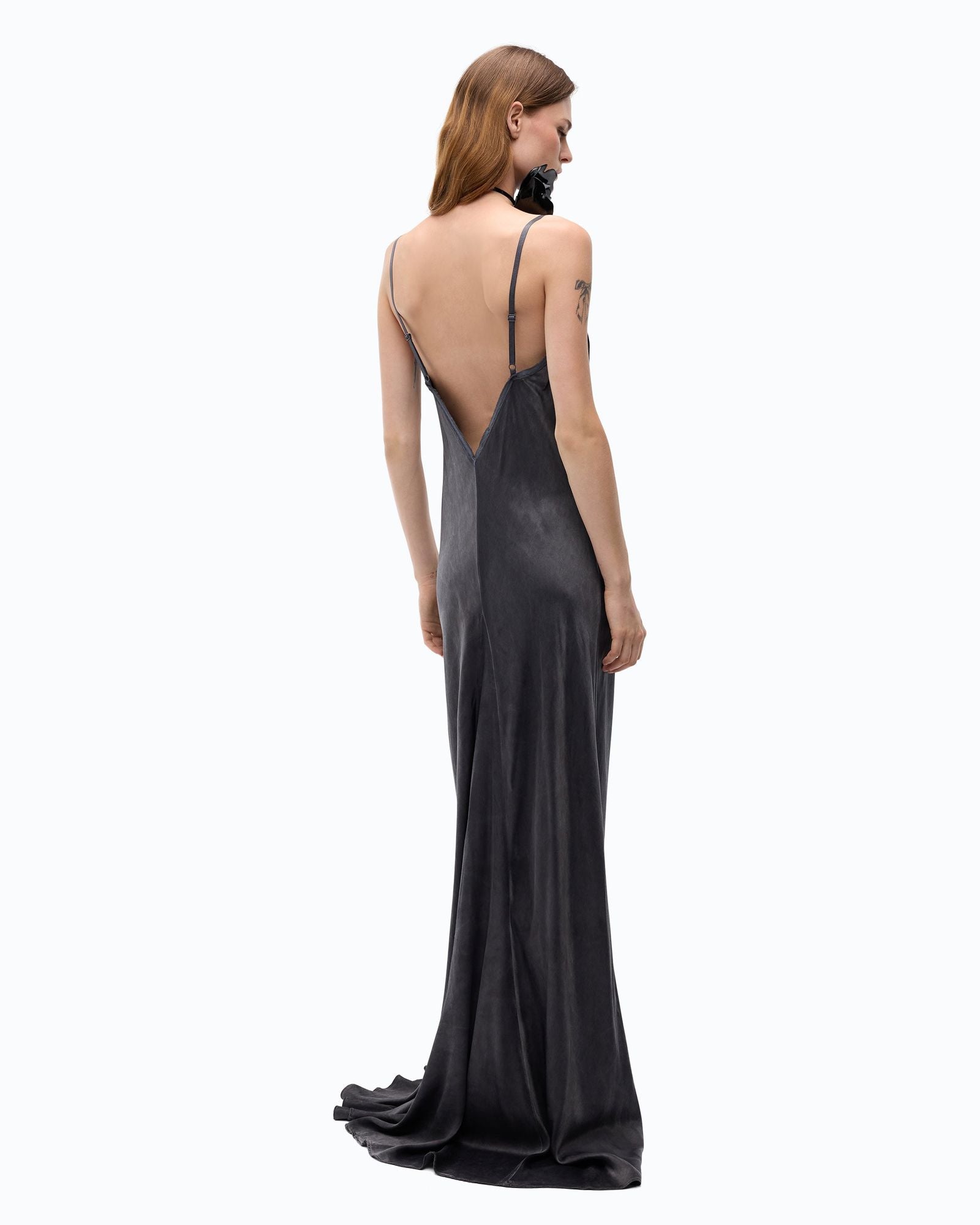 Abito lungo in satin - Pinko 107865A3LE Z99 PINKO 