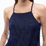 Top fluido con piume - Pinko 107906A2SP F92 PINKO 