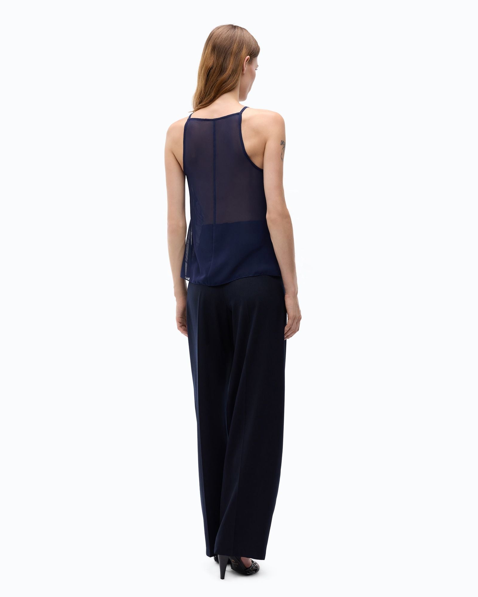 Top fluido con piume - Pinko 107906A2SP F92 PINKO 
