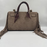 Borsa Canyon tote frange - Rue Madam Paris 1587CANYONTOTEFRINGES SUEDEGRIGIO RUE MADAM PARIS 