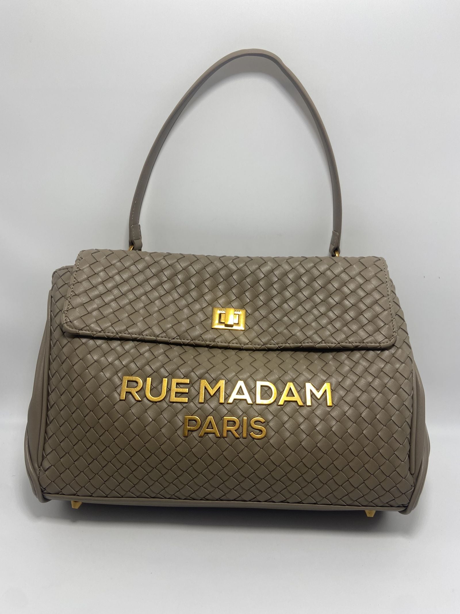 Borsa Les Jours Xl Motif - Rue Madam Paris 1608LESJOURSXL FANGO RUE MADAM PARIS 