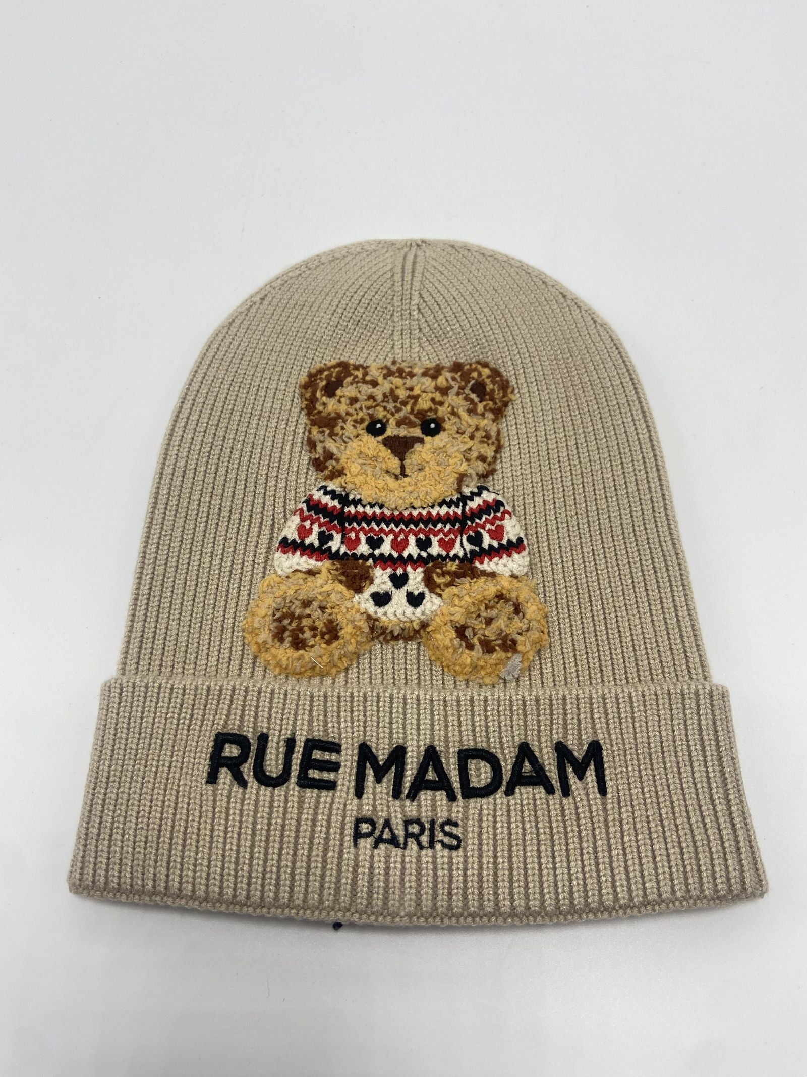 Cappello Marvin Love Beanie - Rue Madam Paris 1615MARVINLOVEBEANIE BEIGE RUE MADAM PARIS 